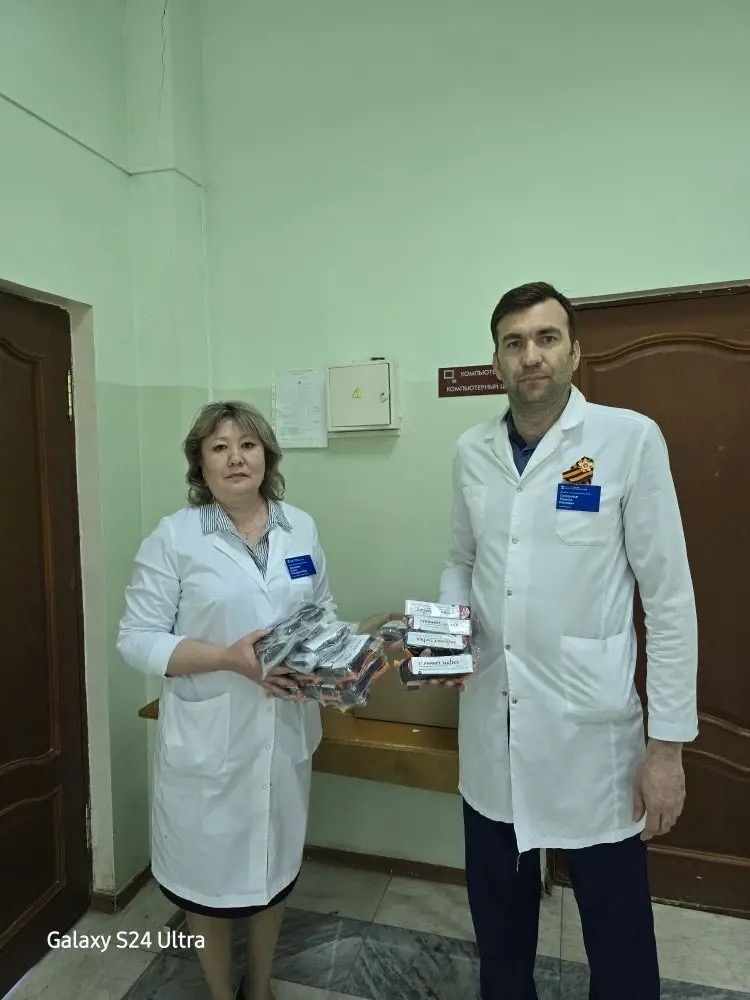 Ермекеевская ЦРБ – помощь нашим бойцам!